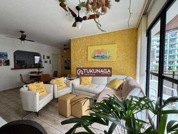 Imagem Apartamento Condomínio Edifício Navegante ll com 2 dormitórios à venda, 134 m² por R$ 500.000 - Jardim Las Palmas - Guarujá/SP