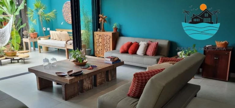 Imagem Praia de Juquehy Casas Para Alugar com, 6 suítes, piscina, a 150m da praia - Acomodação 16 pessoas | Juquehy Imobiliária