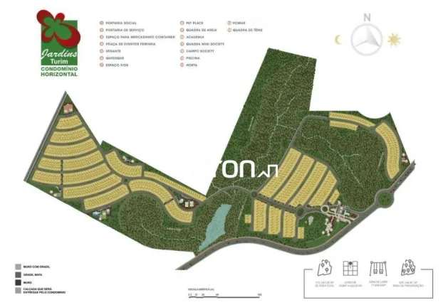 Imagem Terreno à venda, 255 m² por R$ 330.000,00 - Jardins Turim - Senador Canedo/GO