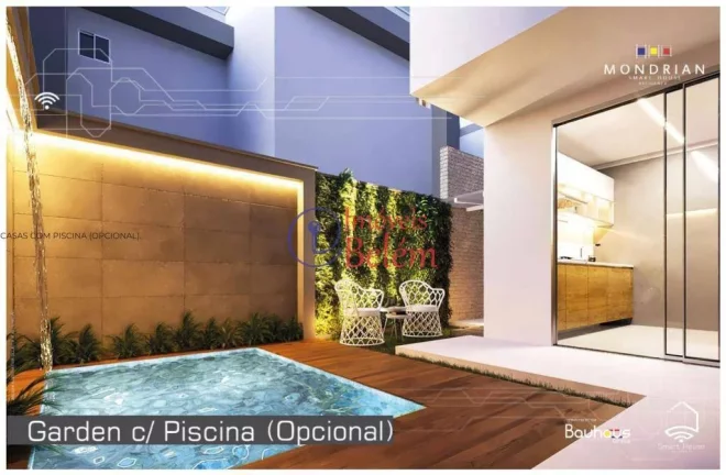 Imagem Casa com automação em condomínio MONDRIAN SMART HOUSE