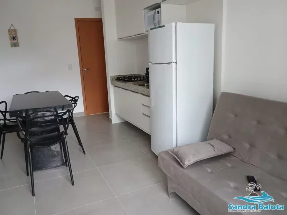 Imagem Apartamento com 1 dormitório sendo suíte, novo, mobiliado/Praia Grande-Ubatuba