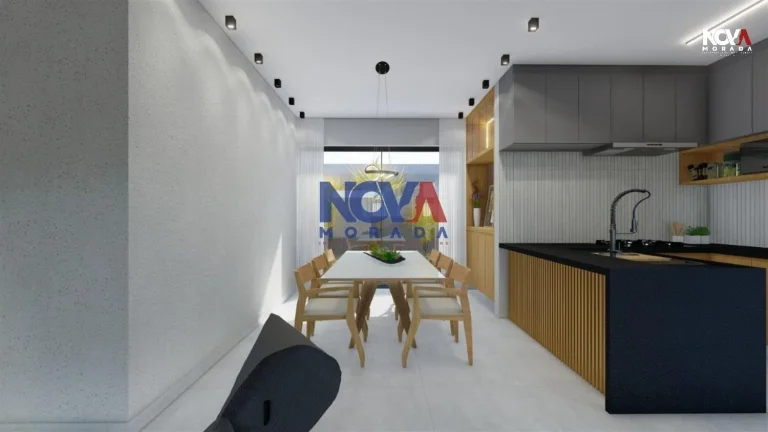 Imagem Com uma arquitetura moderna e sofisticada, essa residência foi construída com os melhores materiai...
