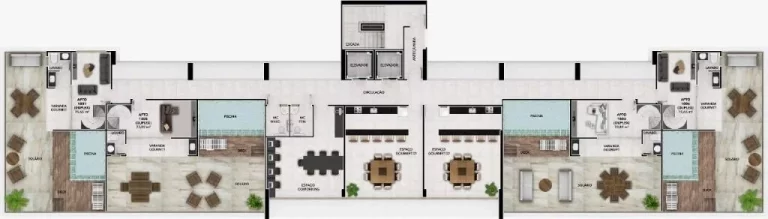 Imagem Cobertura à venda, 158 m² por R$ 1.893.134,27 - Bessa - João Pessoa/PB Imagem Cobertura à venda, 158 m² por R$ 1.893.134,27 - Bessa - João Pessoa/PB