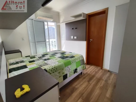 Imagem Cobertura de luxo à venda em Praia Grande-SP, Canto do Forte: 3 quartos, 3 suítes, 3 salas, 4 banheiros, 3 vagas de garagem, 300m²!
