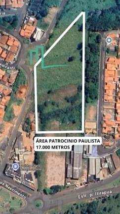 EXCELENTE ÁREA DISPONIVEL Á VENDA EM PATROCINIO PAULISTA COM 17.000 METROS