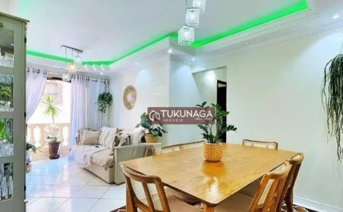 Imagem Apartamento com 3 quartos, 70 m² - venda por R$ 370.000 ou aluguel por R$ 3.225/mês - Vila Rosália - Guarulhos/SP