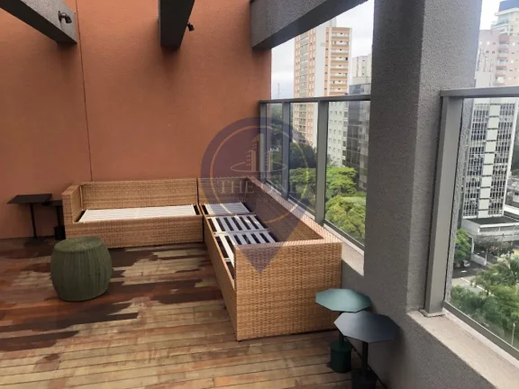 Imagem Imperdível: Apartamento para Venda ou Locação em Santo Amaro-SP, 1 Quarto, 1 Sala, 1 Banheiro, 27m² - São Paulo