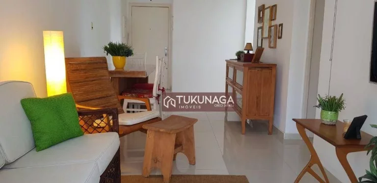 Imagem Apartamento com 2 dormitórios à venda, 65 m² por R$ 430.000 - Centro - Guarujá/SP
