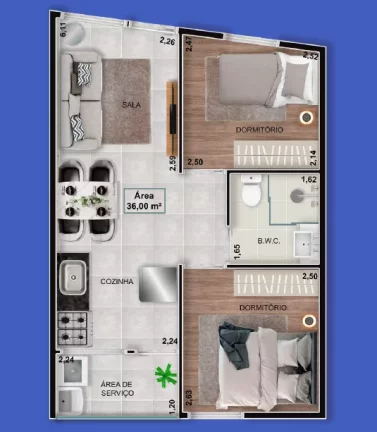 Imagem APARTAMENTO RESIDENCIAL em São Paulo - SP, Cidade Mãe do Céu