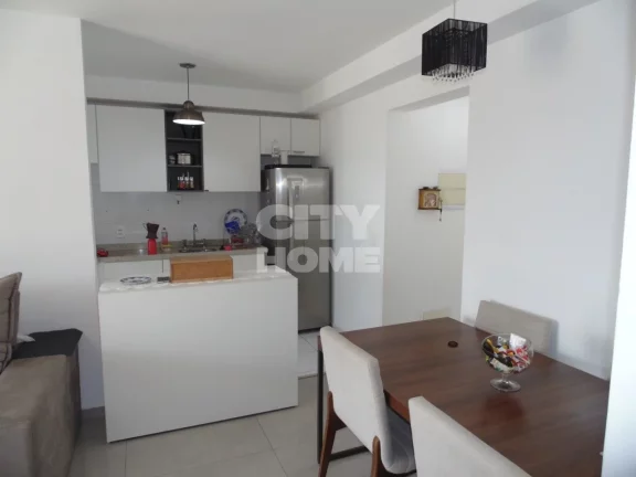 Imagem Excelente apartamento de 60m2 com 2 dormitórios ( 1 suíte ), duas vagas na garagem, varanda gourme...