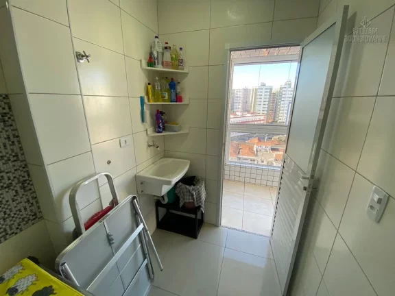 Imagem Mirim: Apto Mobiliado com Churrasqueira, Vista Mar e Lazer Completo, 450 mil
