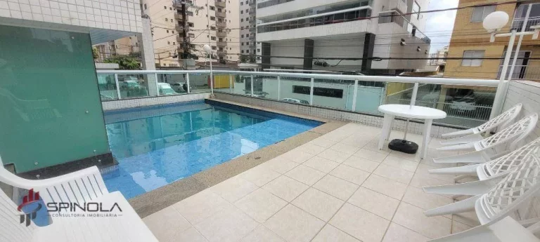 Imagem Apartamento com 3 dormitórios à venda, 129 m² por R$ 720.000,00 - Ocian - Praia Grande/SP