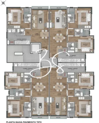 Imagem Apartamento RESIDENCIAL em GRAMADO - RS, Planalto