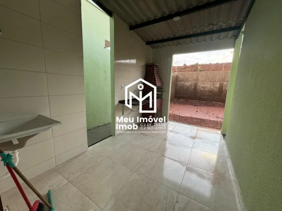Imagem Casa Parque JK 2 Quartos 68m² Área Gourmet - Luziânia GO