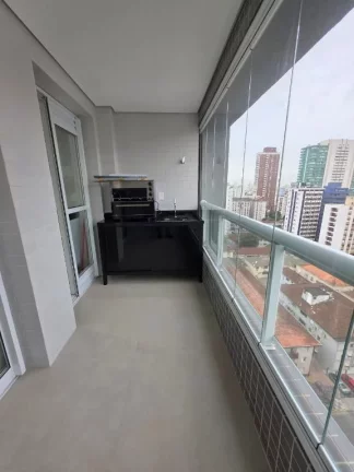 Imagem Apartamento para alugar, 55 m² por R$ 5.015,00/mês - Boqueirão - Santos/SP