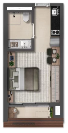 Imagem STUDIO RESIDENCIAL em São Paulo - SP, Vila Clementino