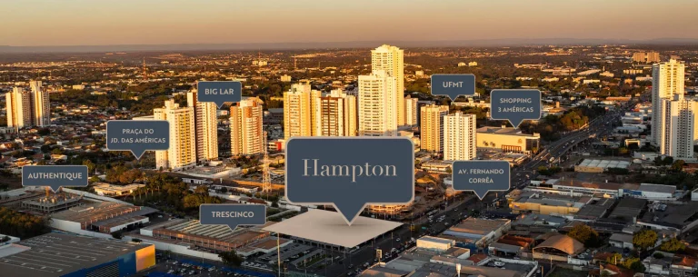 Imagem Hampton Apartamento Plaenge 165m² - 3 Suítes em Cuiabá