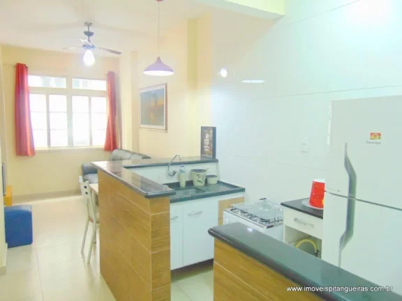 Imagem Apartamento à venda, 35 m² por R$ 310.000,00 - Pitangueiras - Guarujá/SP