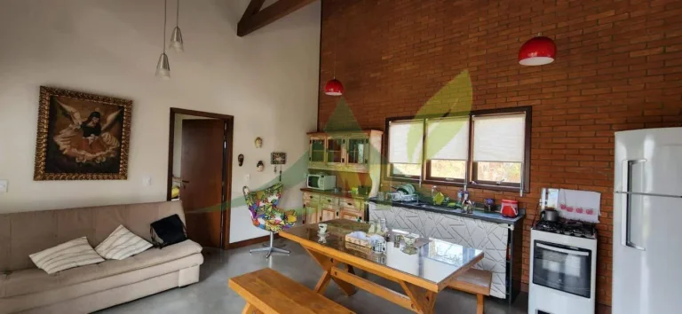 Imagem Casa Térrea com Vista Deslumbrante no Condomínio Rancho Querência – Piracai