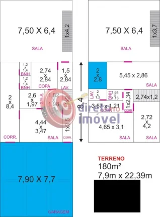 Imagem SOBRADO COMERCIAL À VENDA 7 SALAS 6 VAGAS 180M² PLANALTO PAULISTA SP