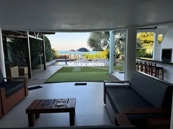 Imagem Casa Alto Padrão á venda mobiliada com vista mar 4 suítes 4 vagas Balneário Camboriú