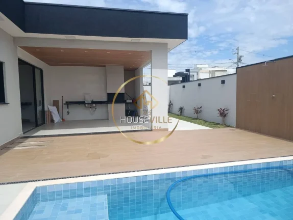 Imagem Casa 3 dormitórios (1 suíte), condomínio Santa Mônica, Caçapava SP