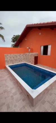Imagem Casa para Venda em Itanhaém, Jamaica (Praia), 2 dormitórios, 1 banheiro, 4 vagas