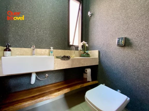 Imagem Conheça essa incrível casa em condomínio no Portal da Mata, Ribeirão Preto-SP: 3 quartos, 3 suítes, 2 salas, 5 banheiros, 4 vagas, 157m²!