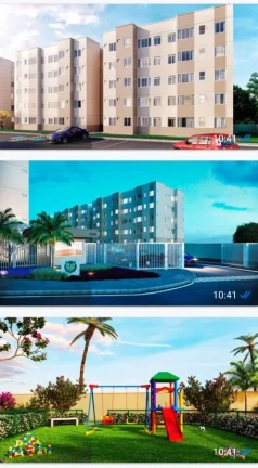 Imagem Apartamento para Venda em Rio de Janeiro, Santa Cruz, 2 dormitórios, 1 banheiro, 1 vaga