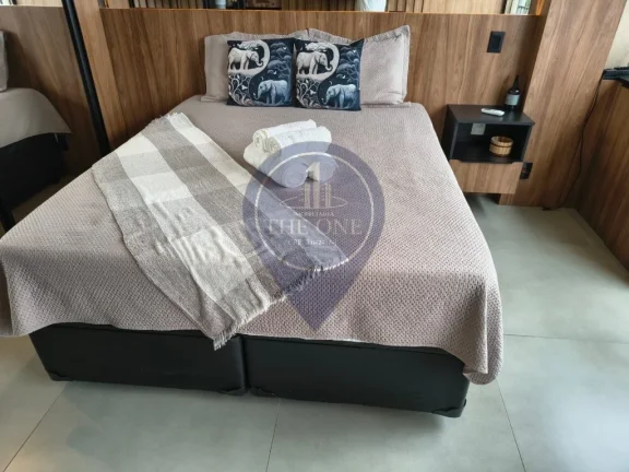 Imagem Studio à venda ou locação em Indianópolis, São Paulo-SP: 1 quarto, 2 salas, 1 banheiro, 27m² de luxo!