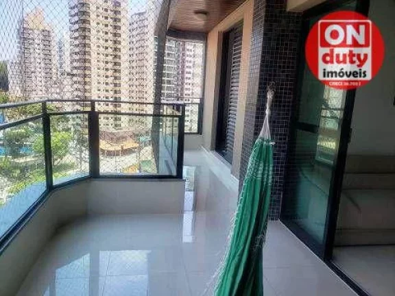Imagem Apartamento com 3 dormitórios à venda, 107 m² por R$ 585.000,00 - Vila Luis Antônio - Guarujá/SP