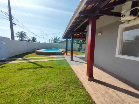 Imagem Casa à 70 metros da Praia de Itanhaém, Piscina Ampla, 3 dormitórios 789mil