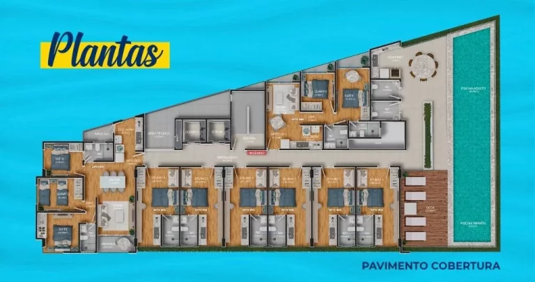 Imagem Apartamento à venda, 74 m² por R$ 898.000,00 - Ponta de Matos - Cabedelo/PB