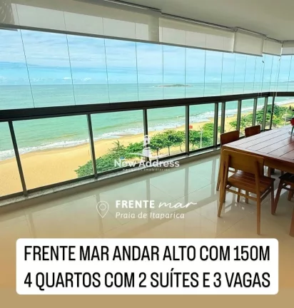 Imagem Apartamento 4 Quartos Porteira Fechada na Praia de Itaparica - Vila Velha/ES