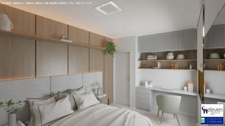 Imagem APARTAMENTO 3/4 , SUÍTE INFRA E DUAS VAGAS 100% REFORMADO E NUNCA HABITADO - PITUBA