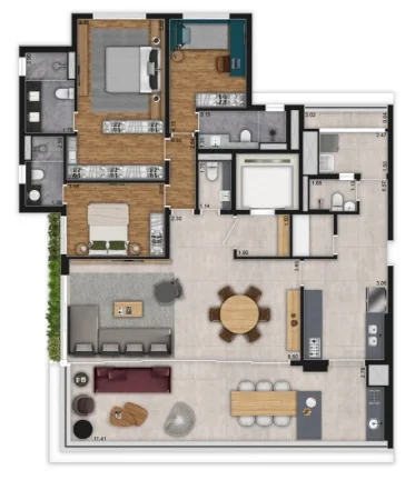 Imagem APARTAMENTO RESIDENCIAL em São Paulo - SP, Paraíso