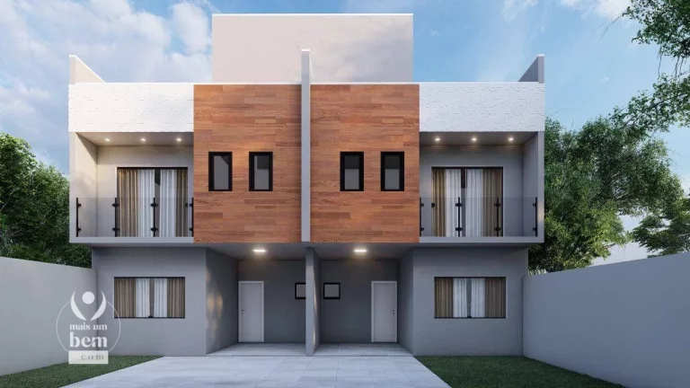 Imagem Sobrado com 3 dormitórios à venda, 143 m² por R$ 890.000,00 - Boa Vista - Curitiba/PR