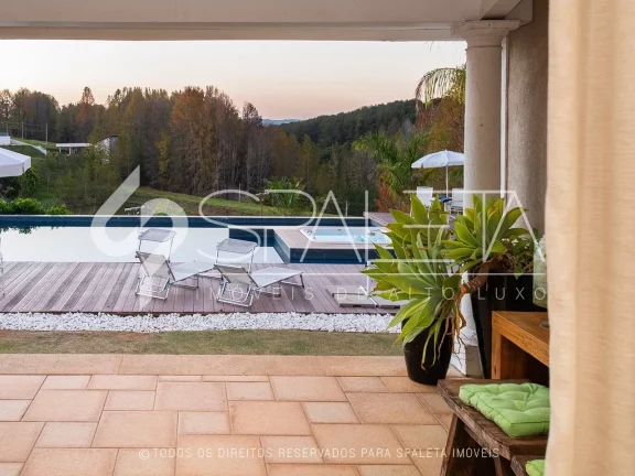 Imagem Fabulosa mansão com lago privativo em terreno de 10.000 m² à venda no Parque dos Manacás em Jundiaí