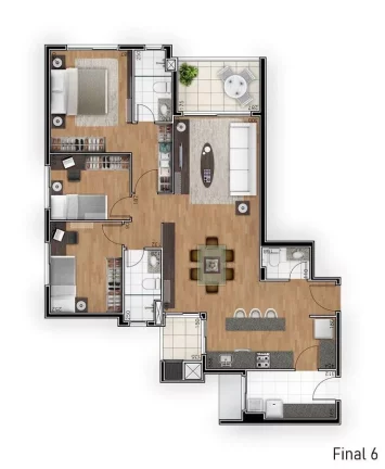 Imagem Apartamento para Venda em Curitiba, Ahú, 2 dormitórios, 1 suíte, 2 banheiros, 1 vaga