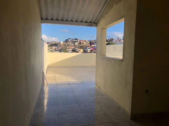 Imagem Cobertura com 2 dormitórios para alugar, 100 m² por R$ 1.800,00/mês - Jardim Silvana - Santo André/SP