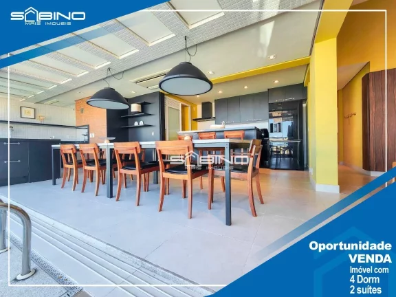Imagem Cobertura Pé na Areia à venda com 4 Dormitórios 2 suítes 255 m² - Riviera de São Lourenço - Bertioga SP