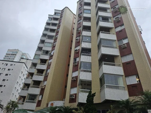 Imagem Apartamento com 2 dormitórios à venda, 82 m² por R$ 450.000 - Vila Guilhermina - Praia Grande/SP
