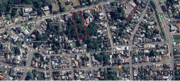 Imagem Terreno situado na zona urbana no Bairro Nossa Senhora das Dores