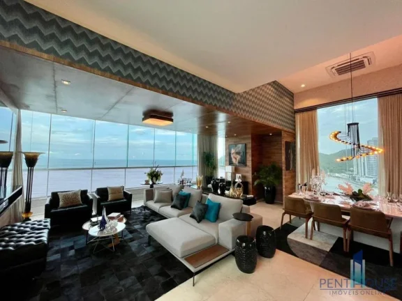 Imagem Apartamento Frente Mar para Venda em Balneário Camboriú, CENTRO, 7 dormitórios, 7 suítes, 8 banheiros, 6 vagas