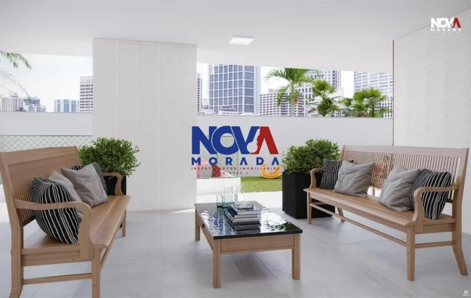 Imagem Para quem não se cansa de ter essa vista eterna, venha morar em um lindo apartamento de 3 quartos c...