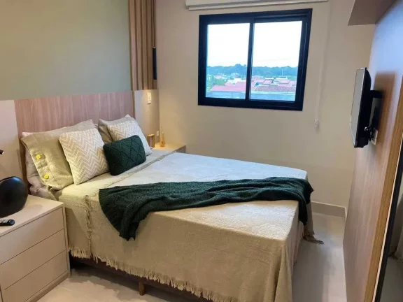 Imagem Apartamento com 2 dormitórios sendo 1 suíte e 1 vaga de garagem em Guaratuba
