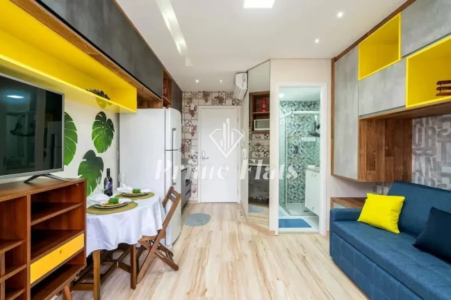 Imagem Flat disponível para venda no Condomínio Downtown Luz, com 23m², 1 dormitório e 1 vaga