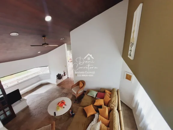 Imagem Casa de luxo em condomínio à venda no Jardim Acapulco, Guarujá-SP: 6 quartos, 2 suítes, 2 salas, 4 banheiros, 4 vagas, 480m²!