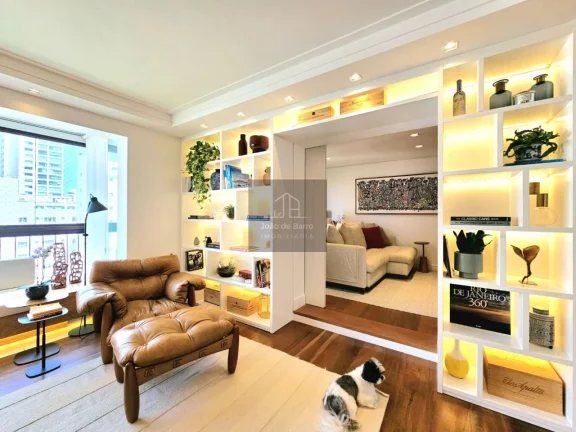 Imagem Reformadíssimo Apartamento com 3 suites 3 vagas Campo Belo