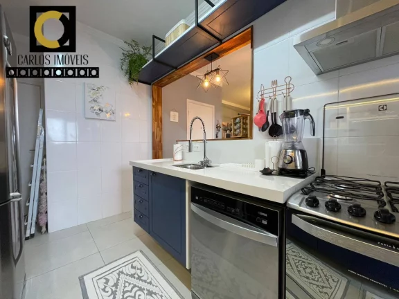 Imagem Apartamento vista Mar 3 dormitório com varanda, lazer completo!!
